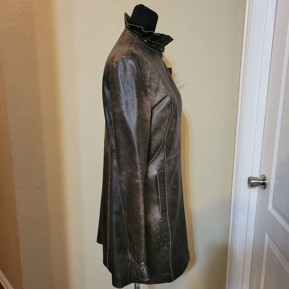 Skinz leather jacket - Picture 7 of 16